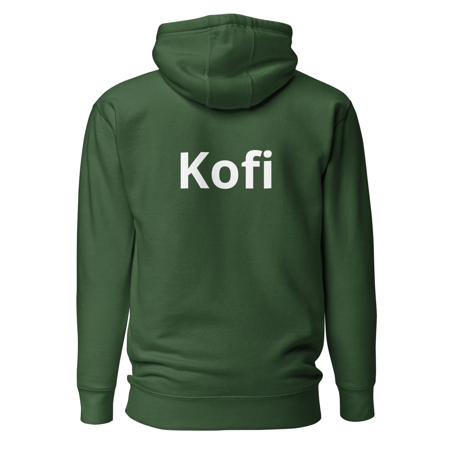 Ghana Flag|Kofi Name on Back|Hoodie